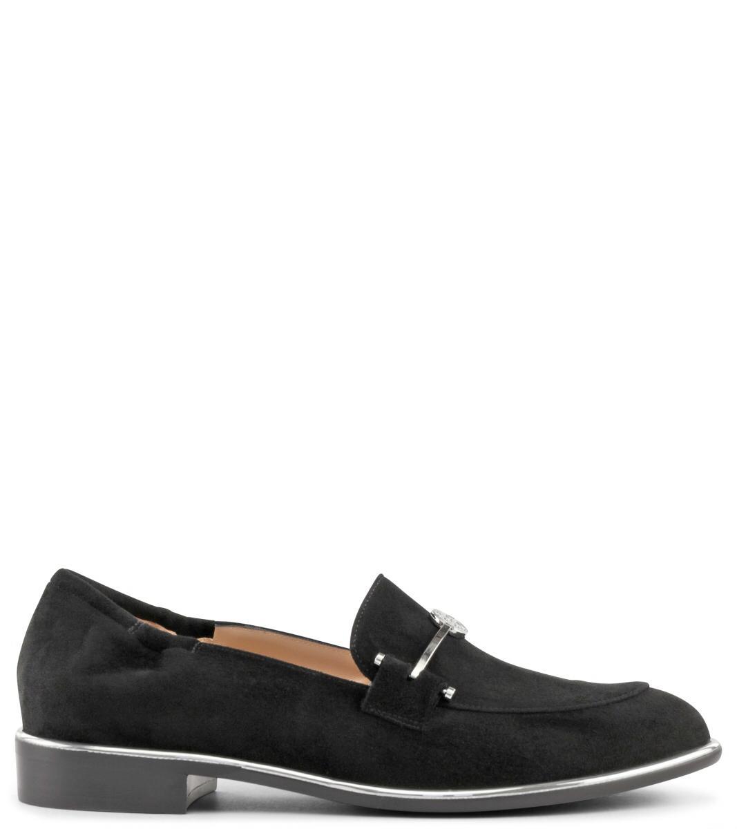 peter kaiser black suede shoes